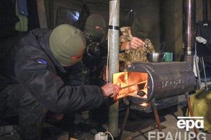 Украинские военные на передовой живут под постоянными обстрелами