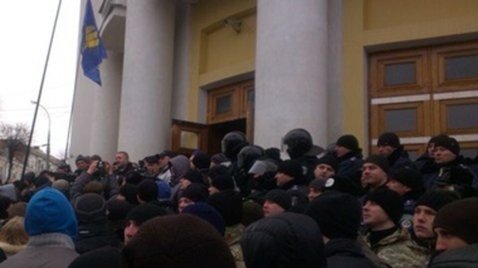 В столкновениях в Виннице пострадали 14 человек