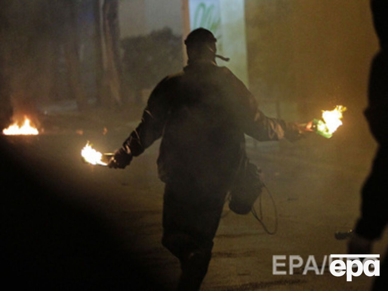 Протесты в Греции