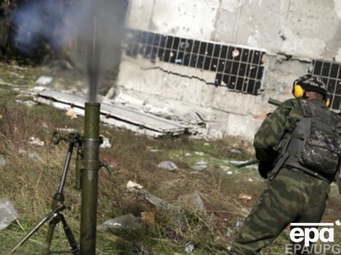 Силы АТО уничтожили грузовик с боеприпасами и минометным рассчетом