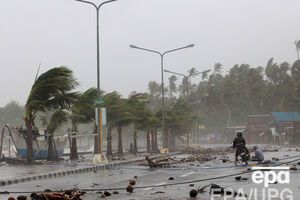 На Филиппины обрушился тайфун