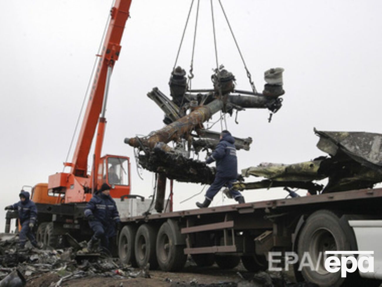 Обломки собрали еще в прошлом месяце