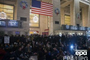 Воскресная демонстрация в Нью-Йорке