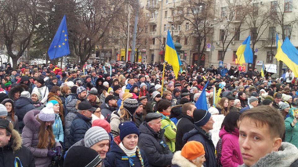 В разгоне харьковского Евромайдана обвиняют полковника милиции