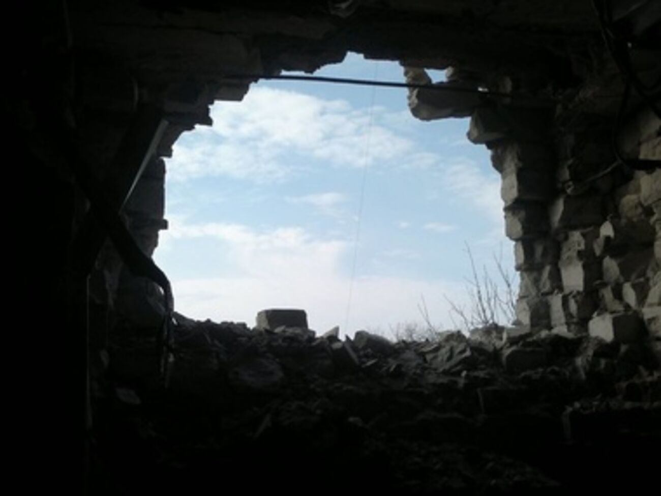 Последствия обстрела Авдеевки. Фоторепортаж