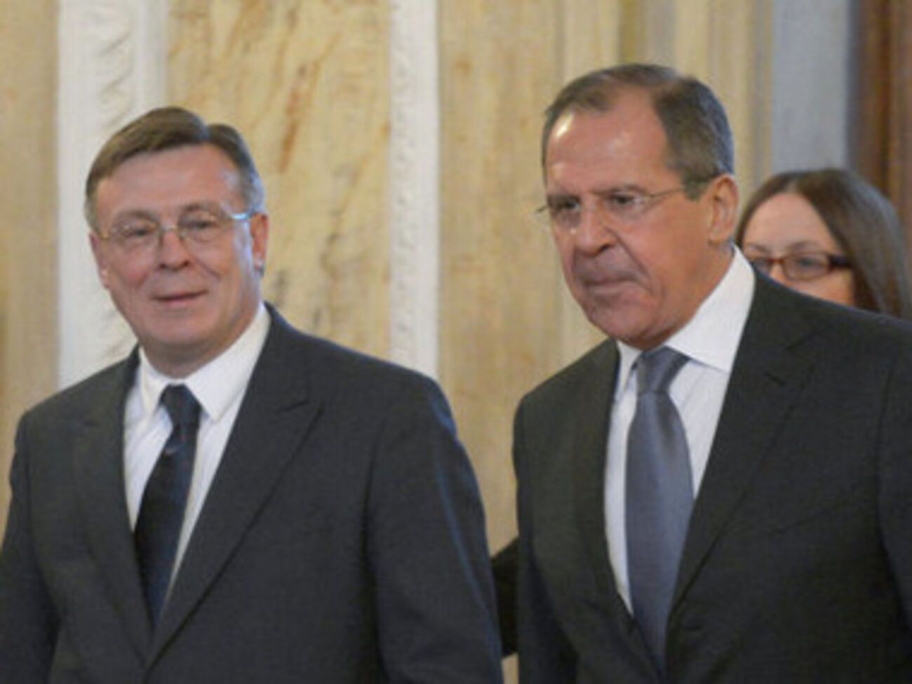 Леонид Кожара и Сергей Лавров