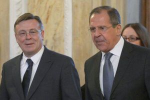 Леонид Кожара и Сергей Лавров