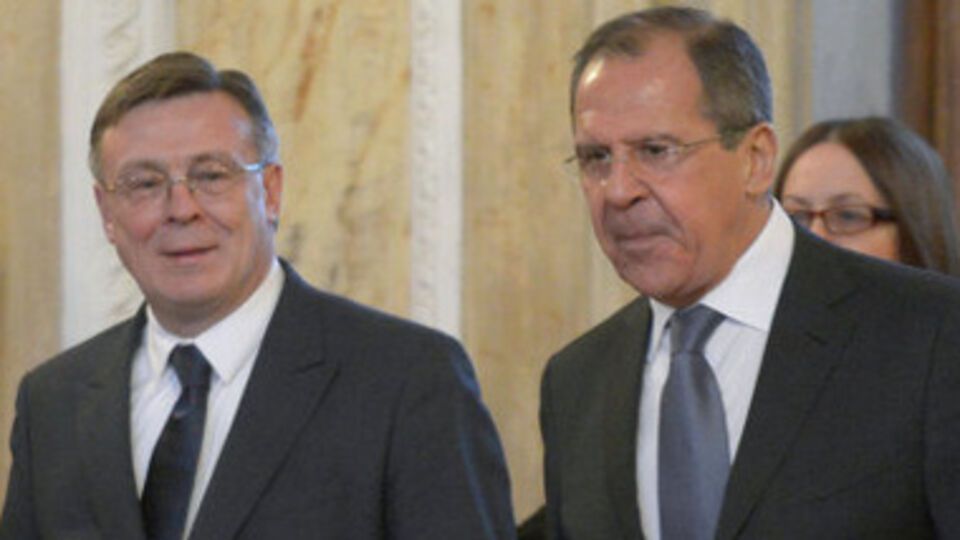 Леонид Кожара и Сергей Лавров