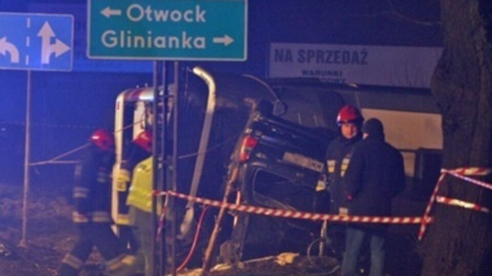 Авария произошла 10 февраля около 20.00 на трассе Варшава-Люблин