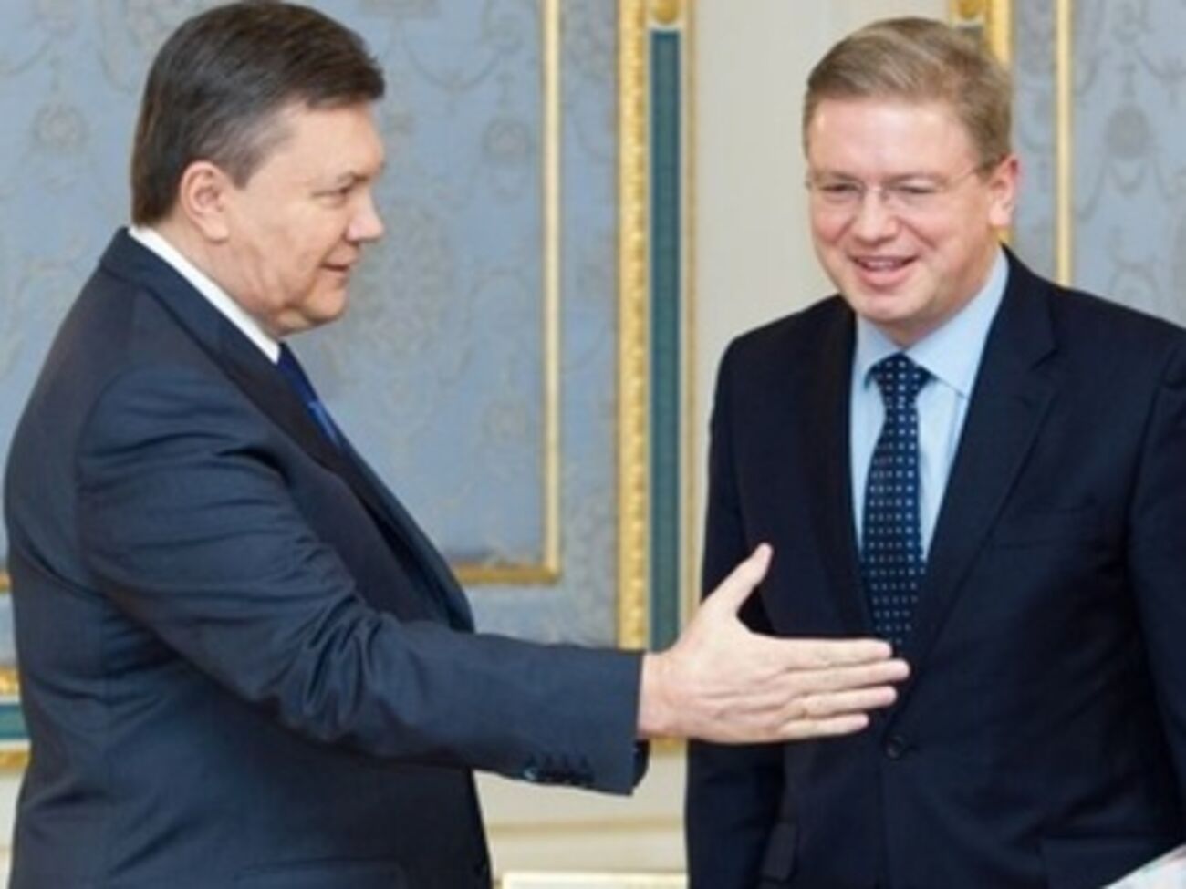 Янукович и Фюле