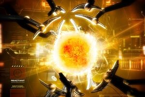 Фантастическое изображение термоядерного синтеза