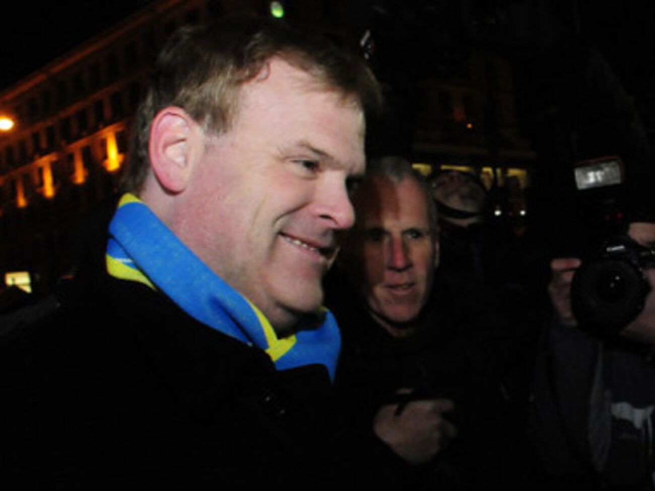 Джон Бэрд на Евромайдане в Киеве