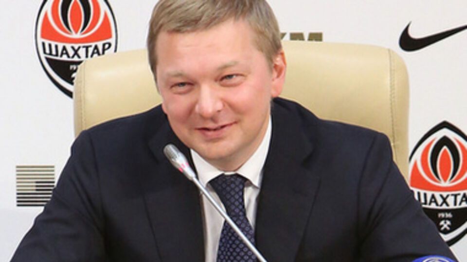 Генеральный директор ФК "Шахтер" Сергей Палкин