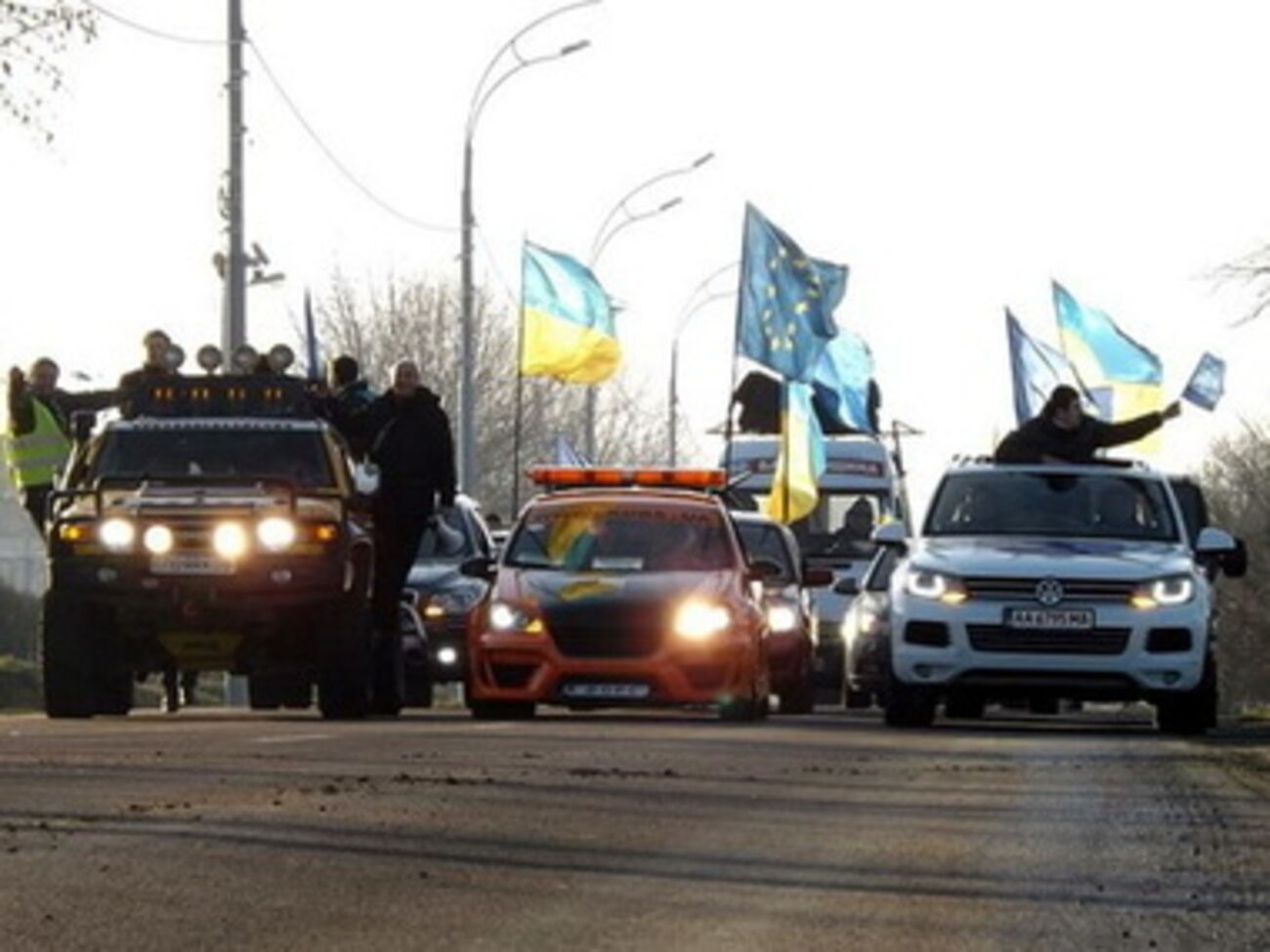 Колонна Автомайдана