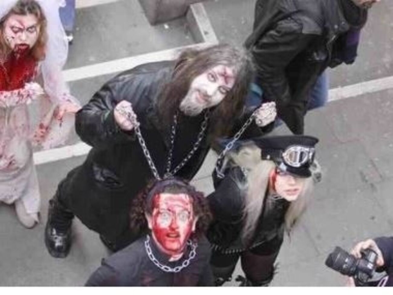 "Зомби" на Карнавале в Венеции