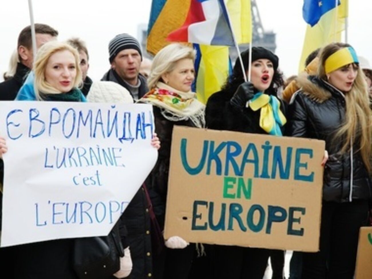 Евромайдан в Париже