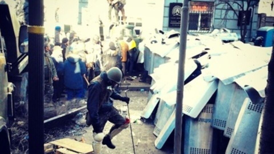 Столкновения на улице Шелковичной