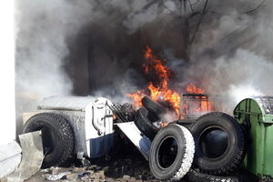 Столкновения под Верховной Радой 18 февраля. Онлайн-репортаж