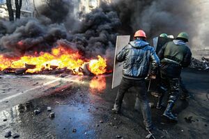 Бои на Институтской. Фоторепортаж