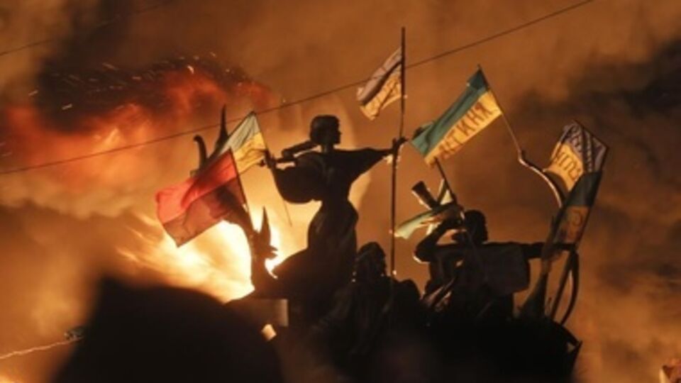 Киев в огне. Фоторепортаж