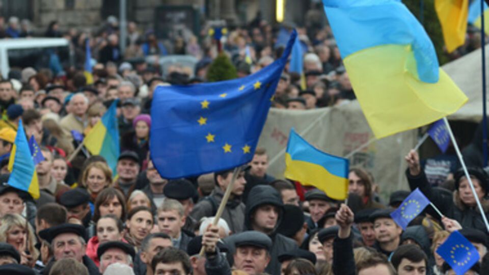 Студенты ЛНУ имени Ивана Франко на Евромайдане