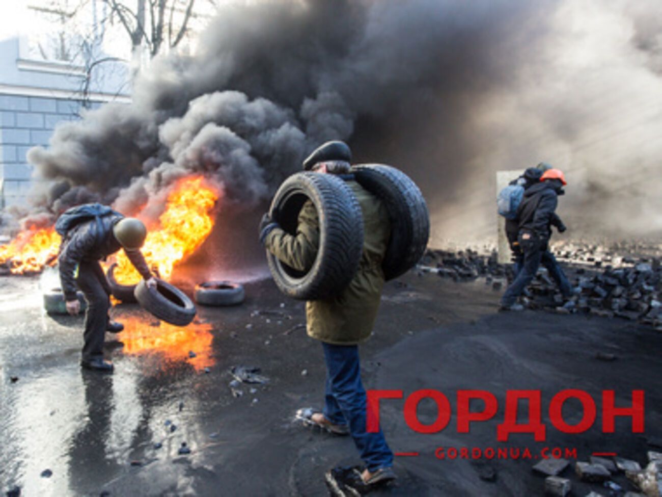 Столкновения в Киеве 18 февраля