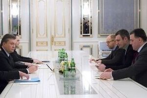 Янукович вновь встретился с оппозицией