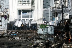 Столкновения в центре Киева