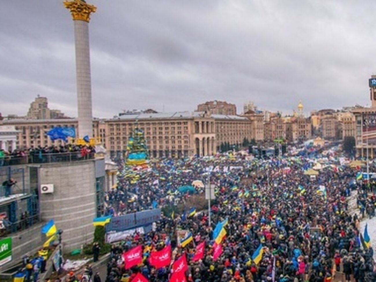 Протестующие вернули себе утраченные позиции