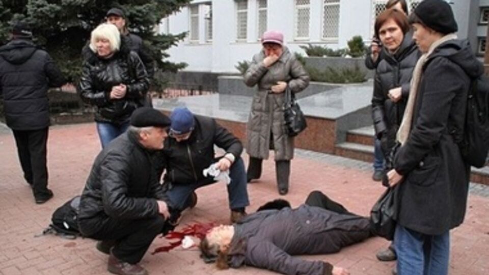 Смерть у СБУ в Хмельницком