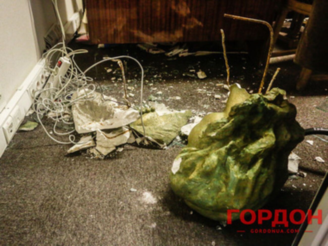 Музей истории Киева разгромили "Беркут" и "титушки". Фоторепортаж