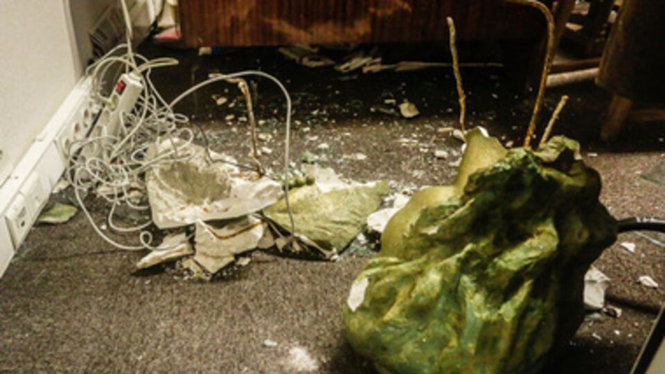 Музей истории Киева разгромили "Беркут" и "титушки". Фоторепортаж