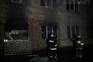 Сгоревшая казарма