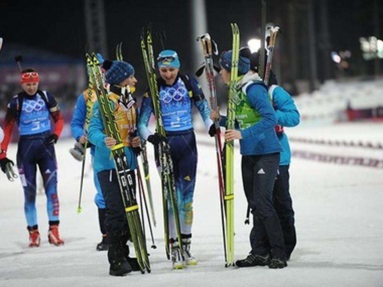 Золотые медалистки Игр в Сочи