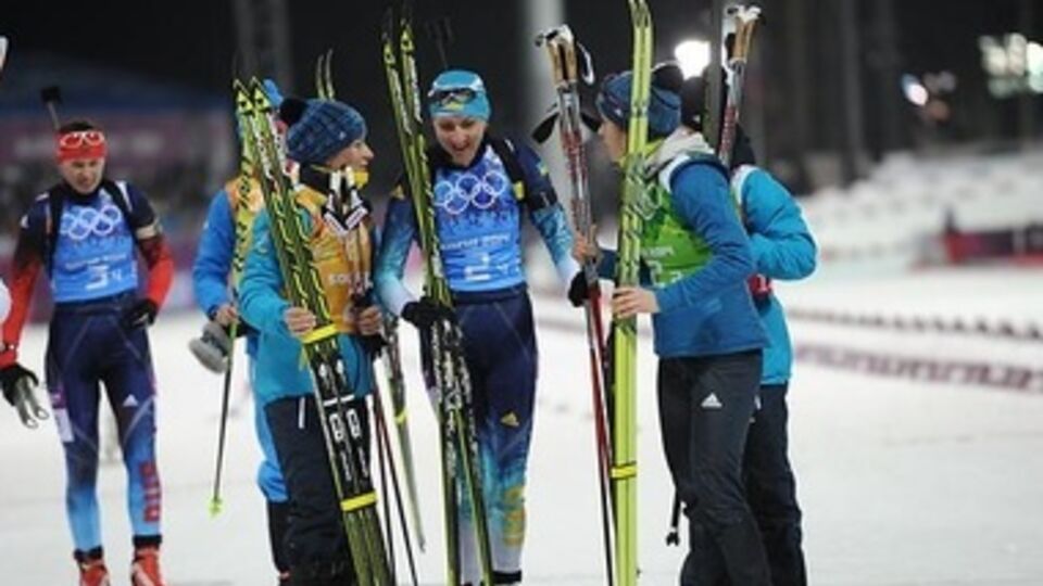 Золотые медалистки Игр в Сочи