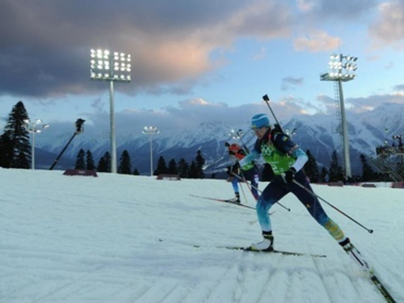 Украинки на трассе в Сочи