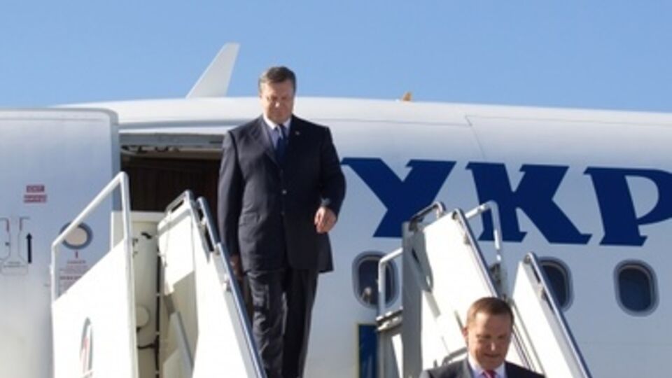 Президентский самолет отбыл в Харьков --- источник