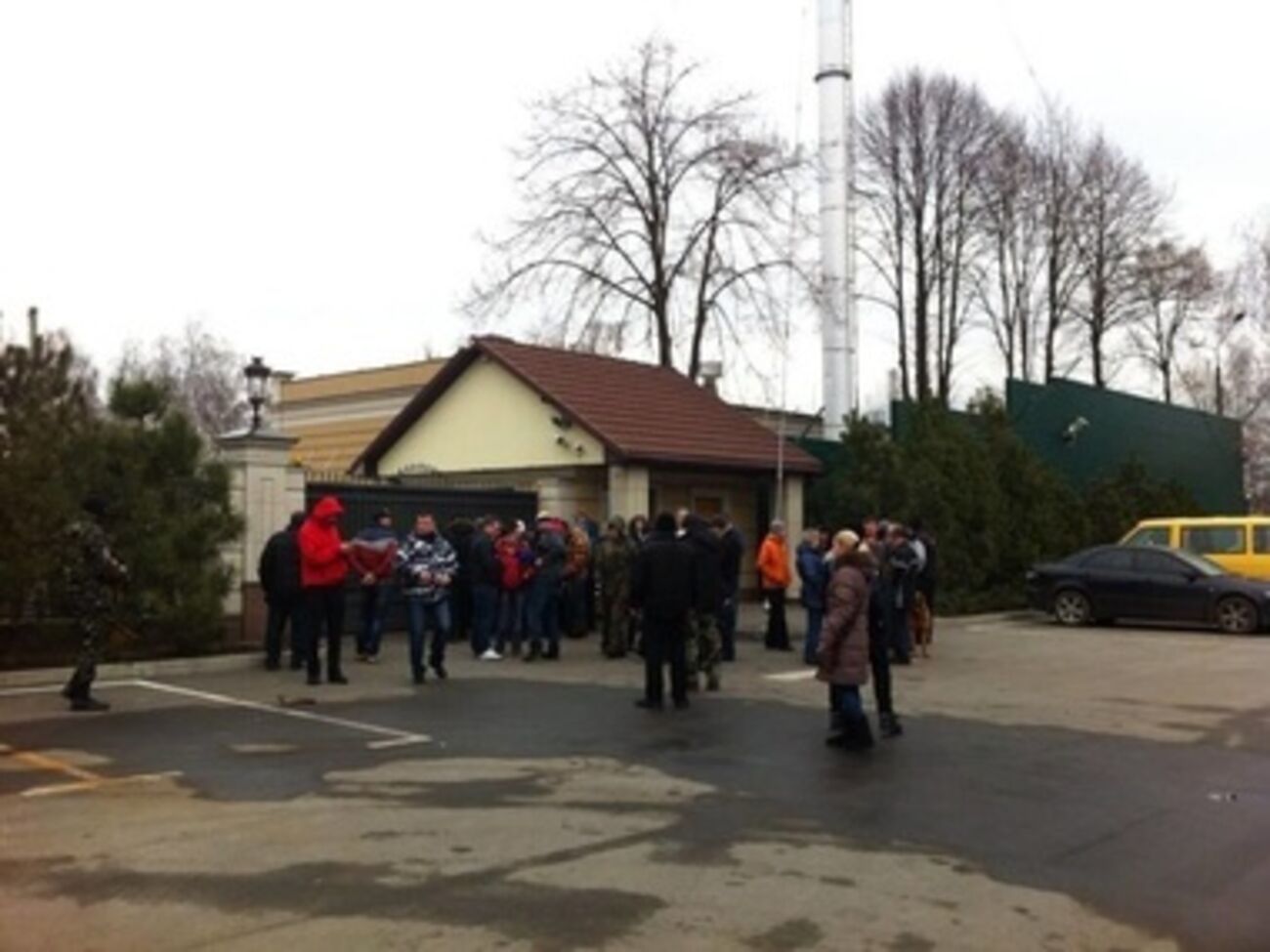 Самооборона вошла в "Межигорье"