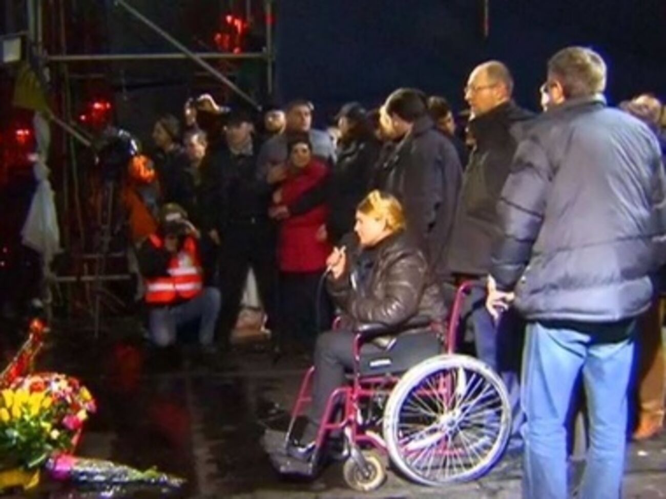 Тимошенко на Майдане