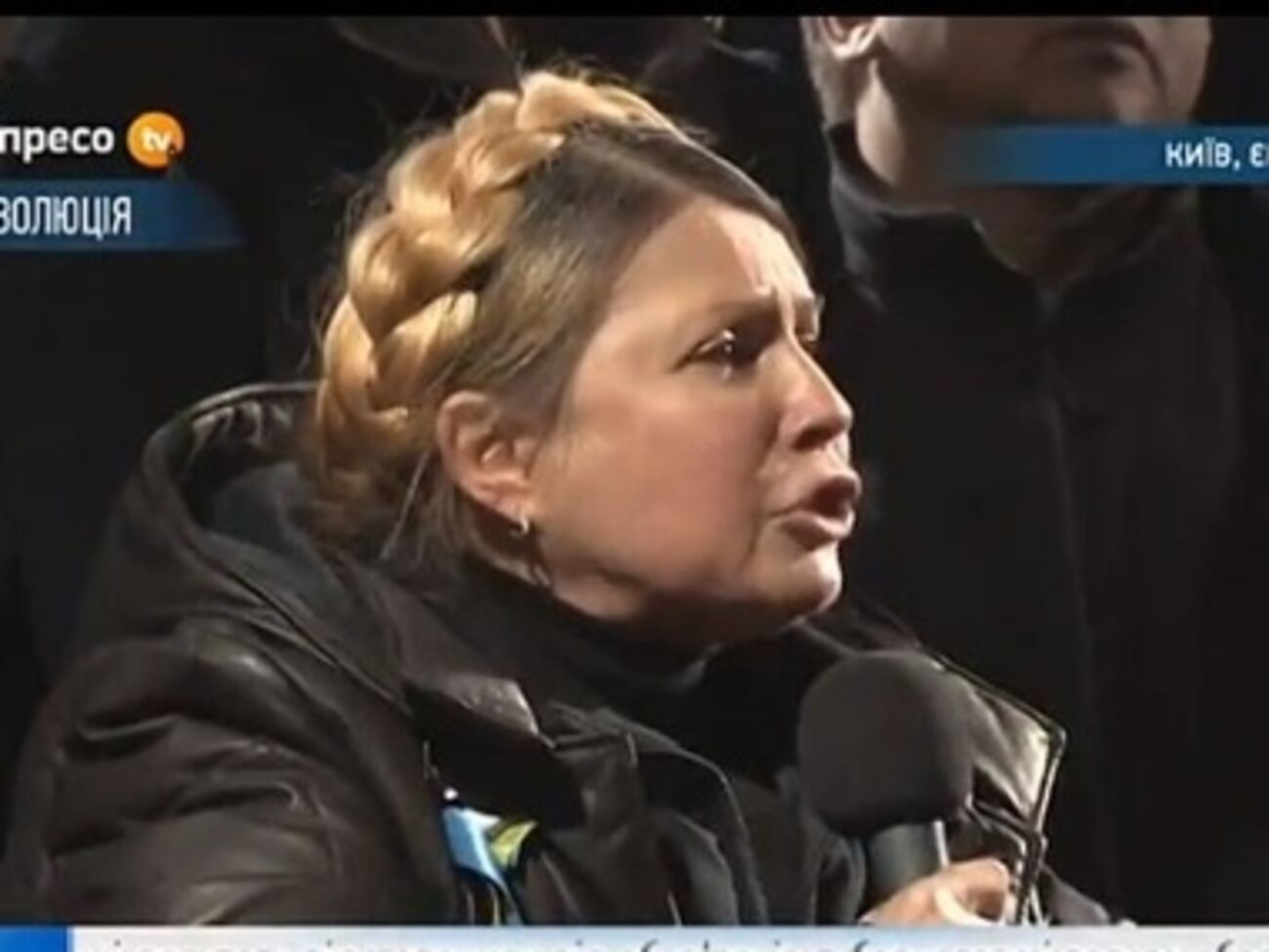 Юлия Тимошенко на Майдане