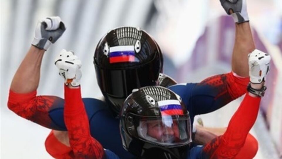 Российские бобслеисты