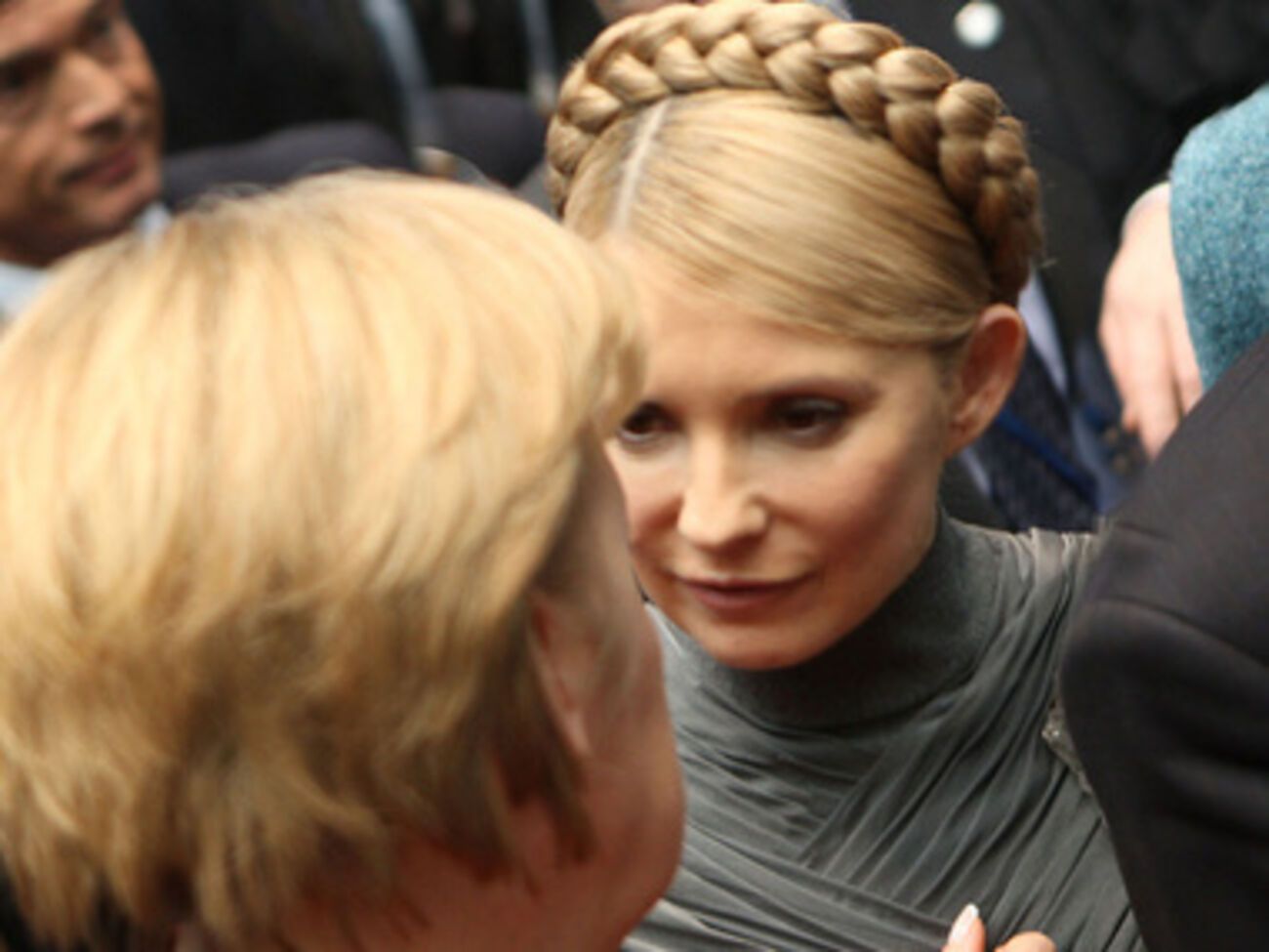 Ангела Меркель и Юлия Тимошенко