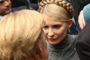 Ангела Меркель и Юлия Тимошенко