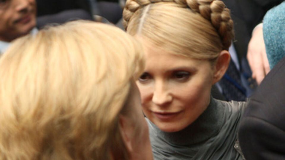 Ангела Меркель и Юлия Тимошенко