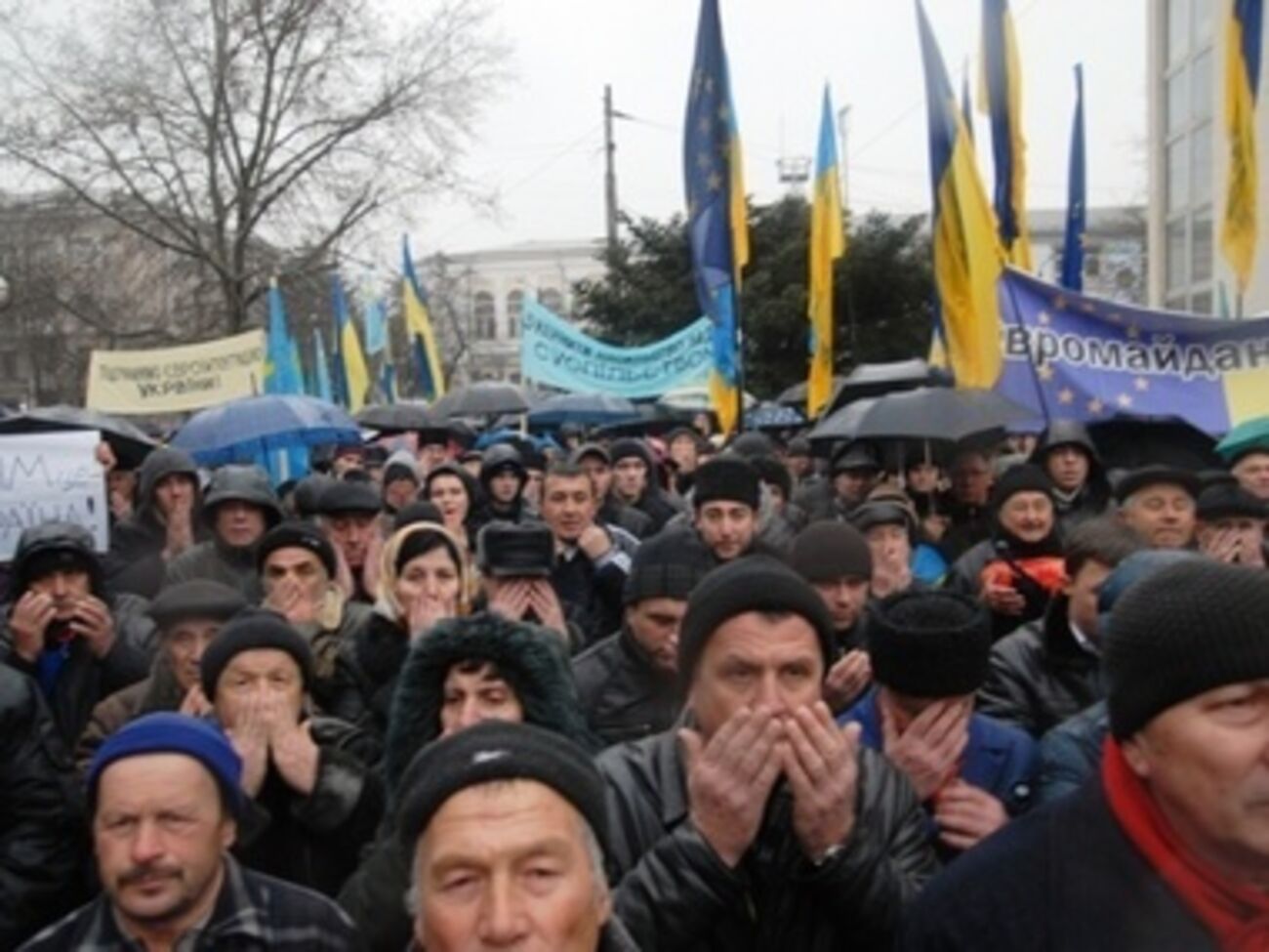 Всекрымский митинг в Симферополе
