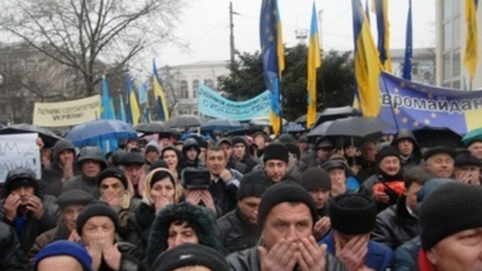 Всекрымский митинг в Симферополе