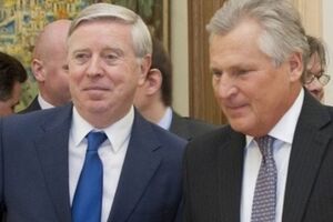 Патрик Кокс и Александр Квасьневский