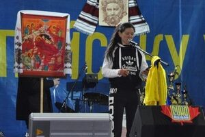 Руслана на сцене Майдана