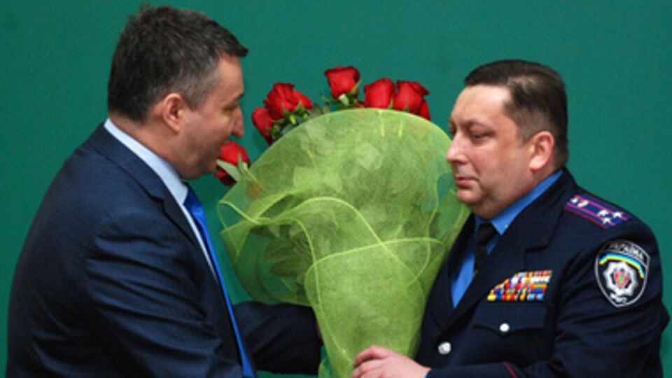 Дубовик поздравляет Гогуадзе с назначением