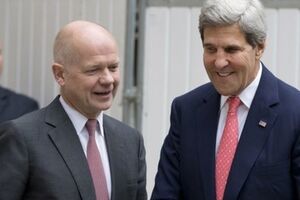Уильям Хейг и Джон Керри